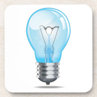 Incandescent light bulb coaster