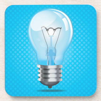 Incandescent light bulb coaster