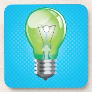 Incandescent light bulb coaster