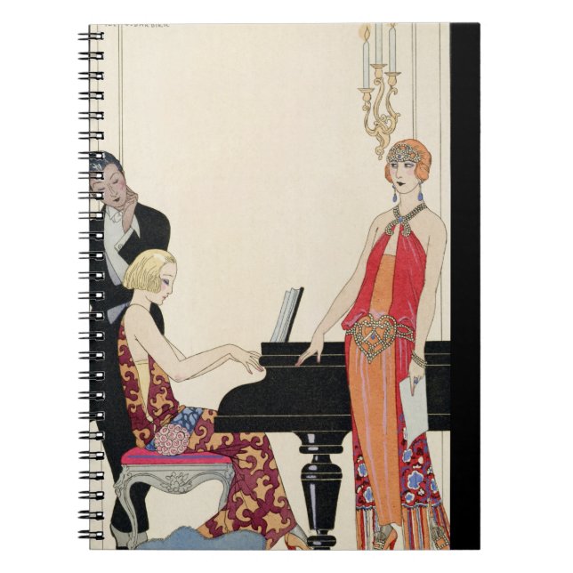 Incantation, illustration for 'Gazette du Bon Notebook (Front)