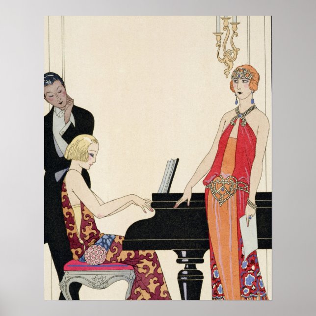 Incantation, illustration for 'Gazette du Bon Poster (Front)