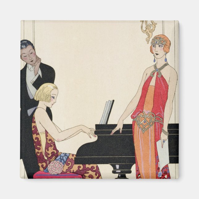 Incantation, illustration for 'Gazette du Bon Tonn Magnet (Front)