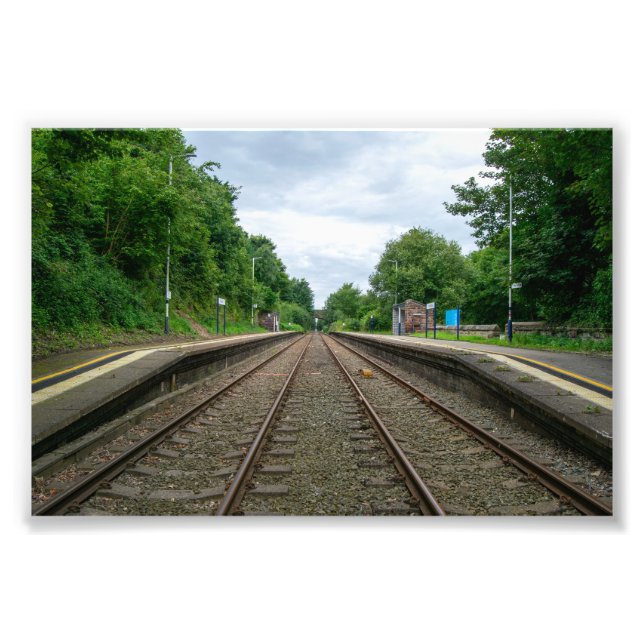 Ince and Elton Railway Station Photo Print (Front)