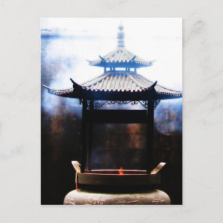 Incense Ascending Postcard