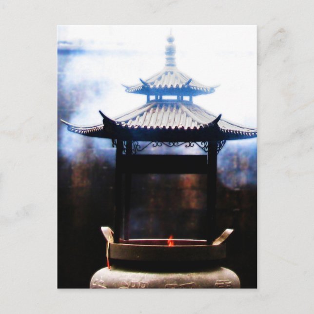 Incense Ascending Postcard (Front)
