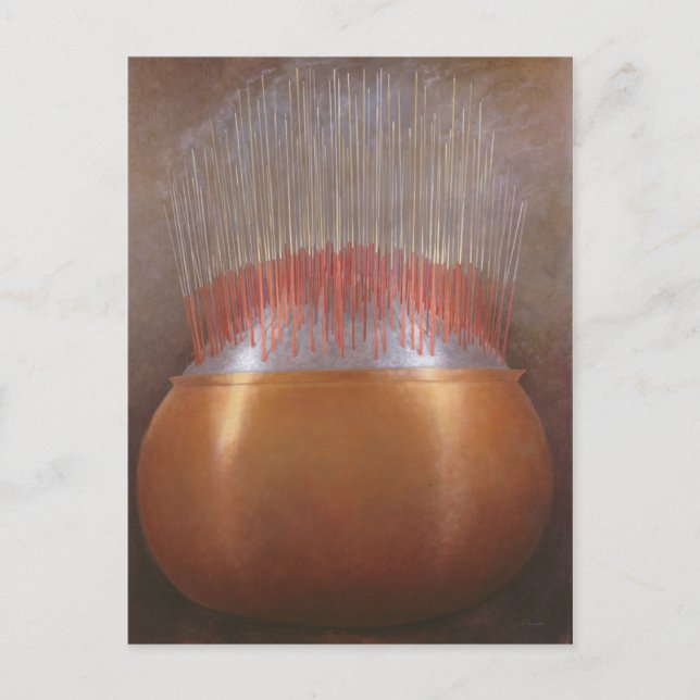 Incense Sticks Postcard (Front)