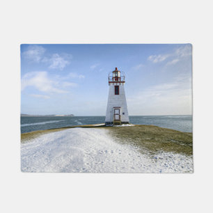 Inch Arran Lighthouse   New Brunswick Doormat