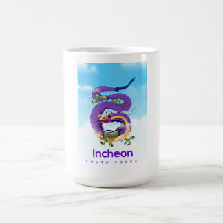 Incheon South Korea Dragon Coffee Mug