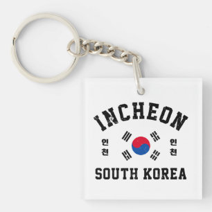 Incheon South Korea Key Ring