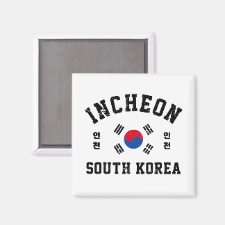 Incheon South Korea Magnet