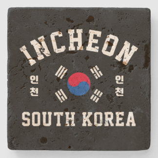 Incheon South Korea T-Shirt Stone Coaster