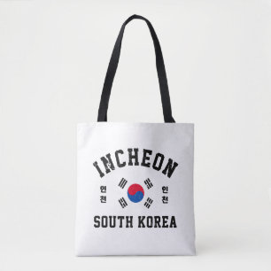 Incheon South Korea Tote Bag