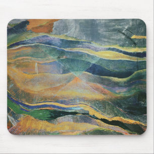 Incidents of Colours and Plains (tempera and penci Mouse Mat