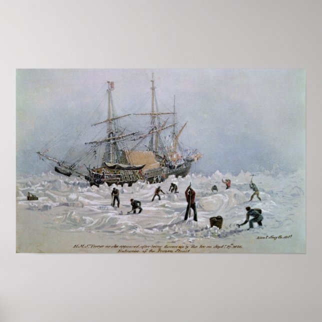 Incidents on a Trading Journey: HMS Terror Poster (Front)