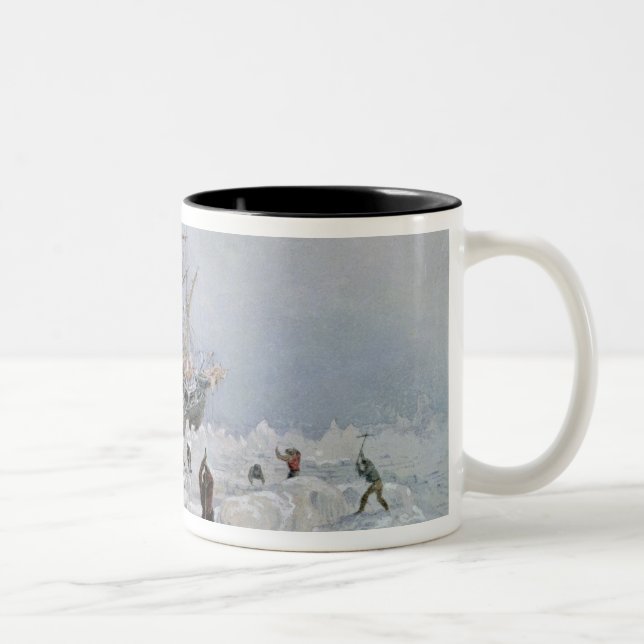 Incidents on a Trading Journey: HMS Terror Two-Tone Coffee Mug (Right)