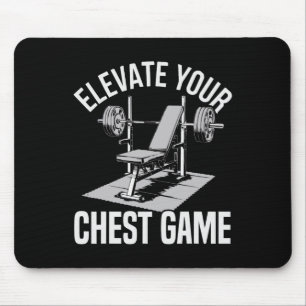 Incline Bench Press Bodybuilding Fitness Workout G Mouse Mat