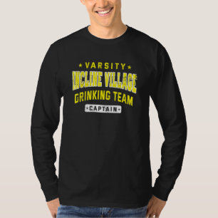 Incline Village Drinking Team Captain Beer Craft T-Shirt