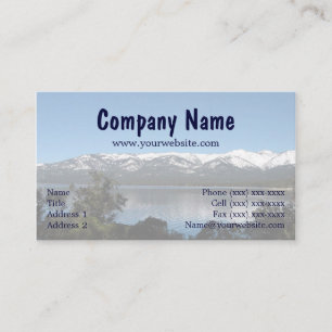 Incline Village, North Shore Lake Tahoe Business Card