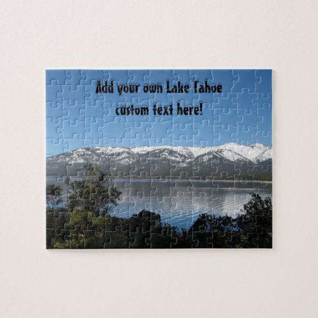 Incline Village, North Shore Lake Tahoe Jigsaw Puzzle (Horizontal)