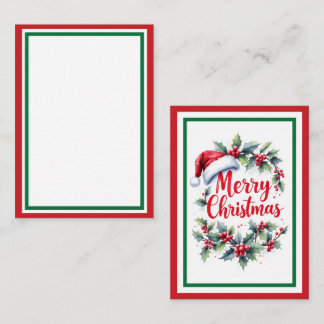 Include A Personal Note with your Christmas Gift Card