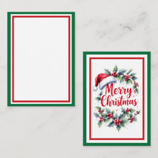 Include A Personal Note with your Christmas Gift Card