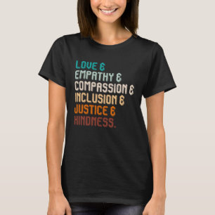 Inclusion Compassion People with Disabilities Awar T-Shirt