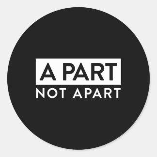 Inclusion Diversity Special Needs Awareness Sped Classic Round Sticker