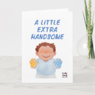 Inclusion for Down Syndrome - Cute Boy Card