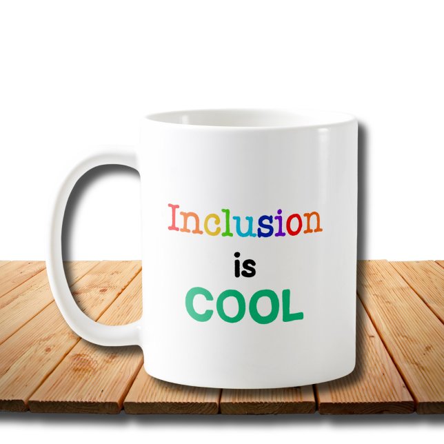 Inclusion is COOL - Neurodiversity Awareness Coffee Mug (Creator Uploaded)
