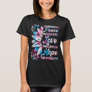 Inclusion Kindness Peace Hope Diversity Solidarity T-Shirt