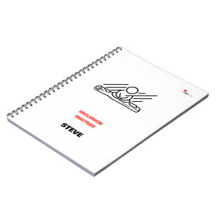 Inclusion Matters Disability Pride Custom Name  Notebook