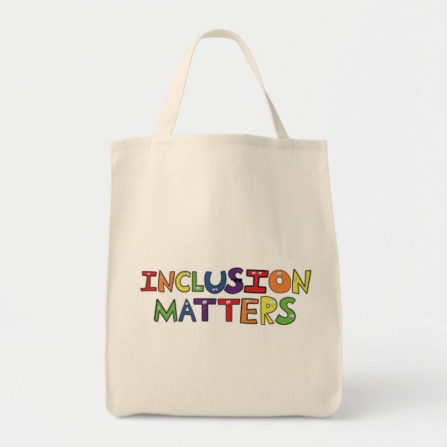 Inclusion Matters tote (Front)