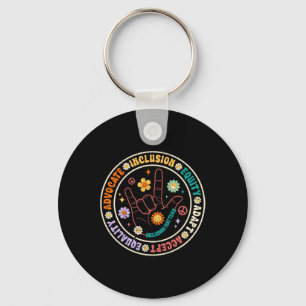 Inclusion Problems Autism Awareness Special Educat Key Ring