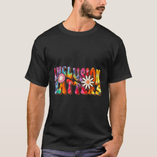 Inclusion S Special Education Autism Awareness Tie T-Shirt