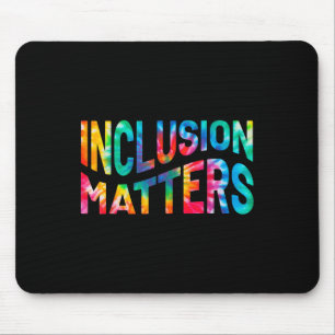 Inclusion S Tie Dye Special Education Teacher Wome Mouse Mat