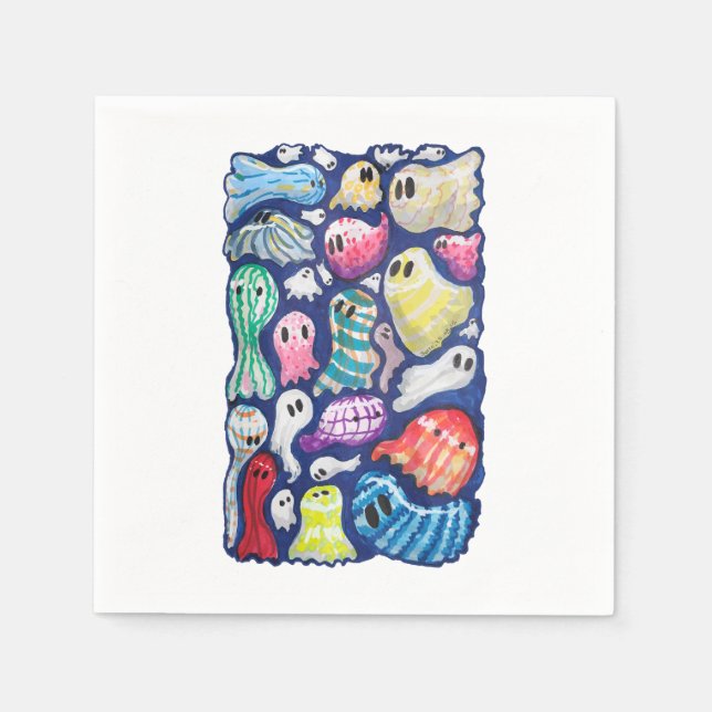 Inclusive Ghosts Napkin (Front)