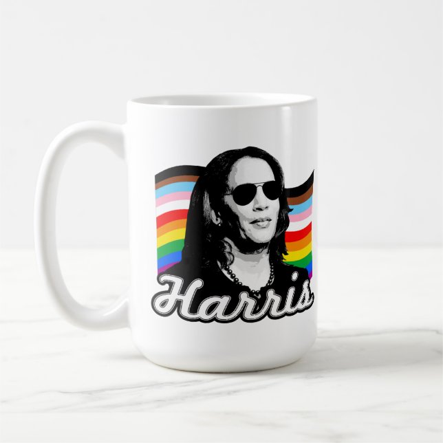 Inclusive Harris Flag Coffee Mug (Left)