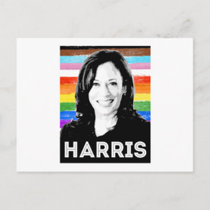 Inclusive Harris Pride Poster Postcard