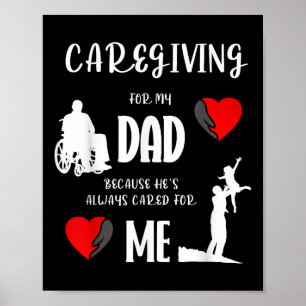Inclusive Love Caregiver Appreciation Tee Poster