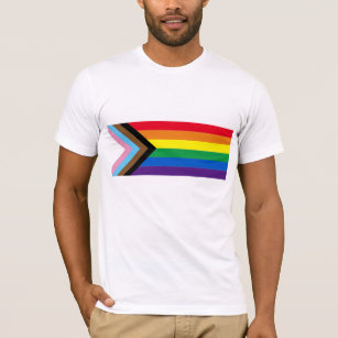 Inclusive rainbow Lgbtq gay diversity flag T-Shirt