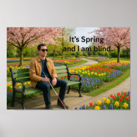 Inclusive Spring Wall Art, Blind AwarenessGarden