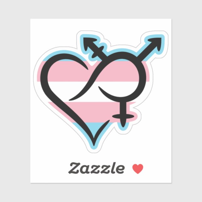 Inclusivity & Love Symbol TG Flag (Sheet)
