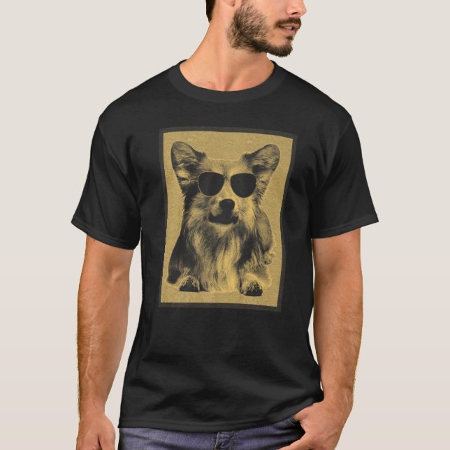Incognito corgi T-Shirt (Front)