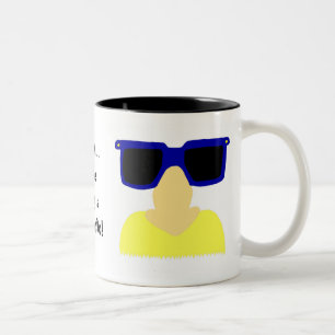 Incognito Moustache & Glasses Blonde Mug