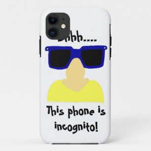 Incognito Moustache & Glasses iPhone 5 Case