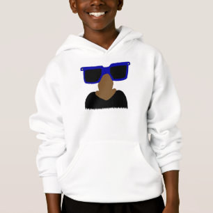 Incognito Moustache & Glasses Kids Hoodie