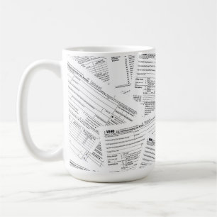 Income Tax Forms Coffee Mug