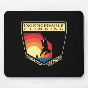 Inconceivable Climbing Cliffs Of Insanity Guilder Mouse Mat