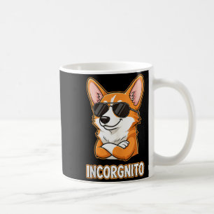 Incorgnito Funny Welsh Corgi Dog Owner Humor Men W Coffee Mug