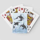 Incredible Black and White Watercolor Orcas